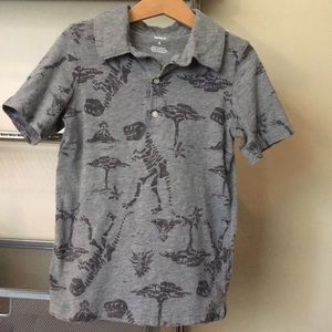 Carter’s Boys Polo Shirt with dinosaur print